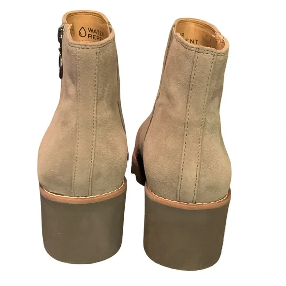 Vionic Hazel 8 Zip Up Suede Ankle Boots Builtin Arch Support Orthotic Insole NEW - Picture 3 of 7